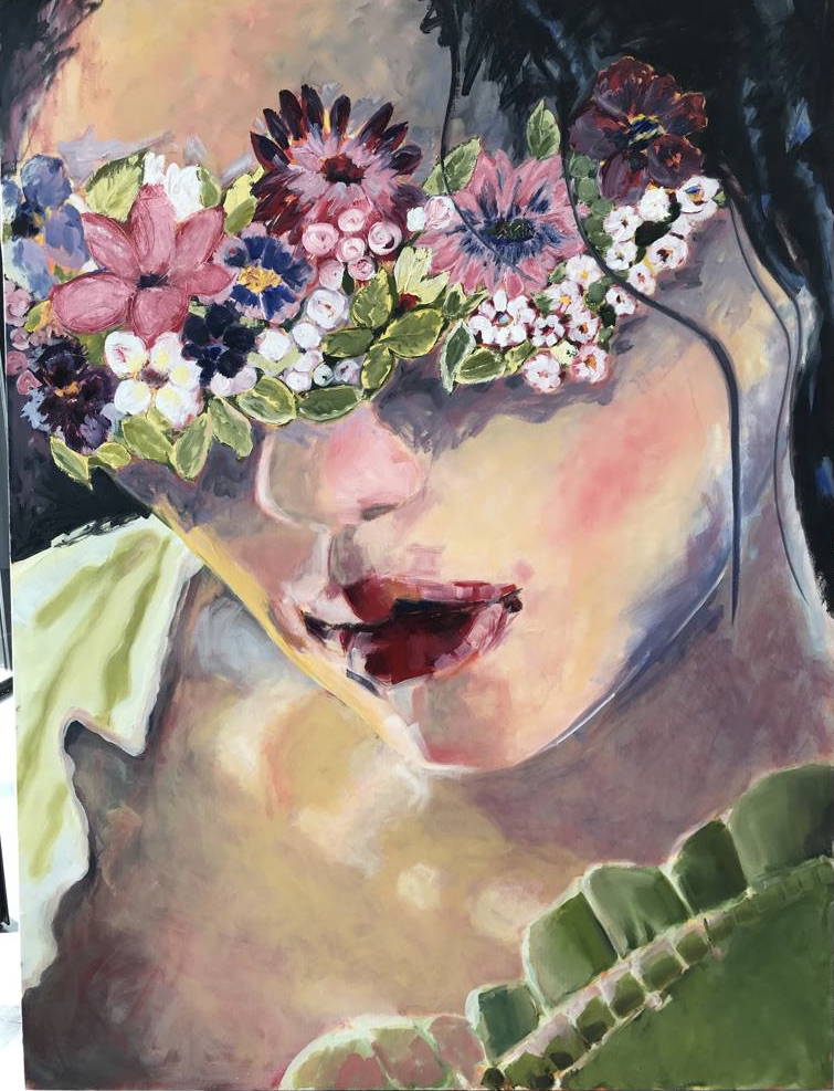 'Flower mask, Nadine Rosseel'